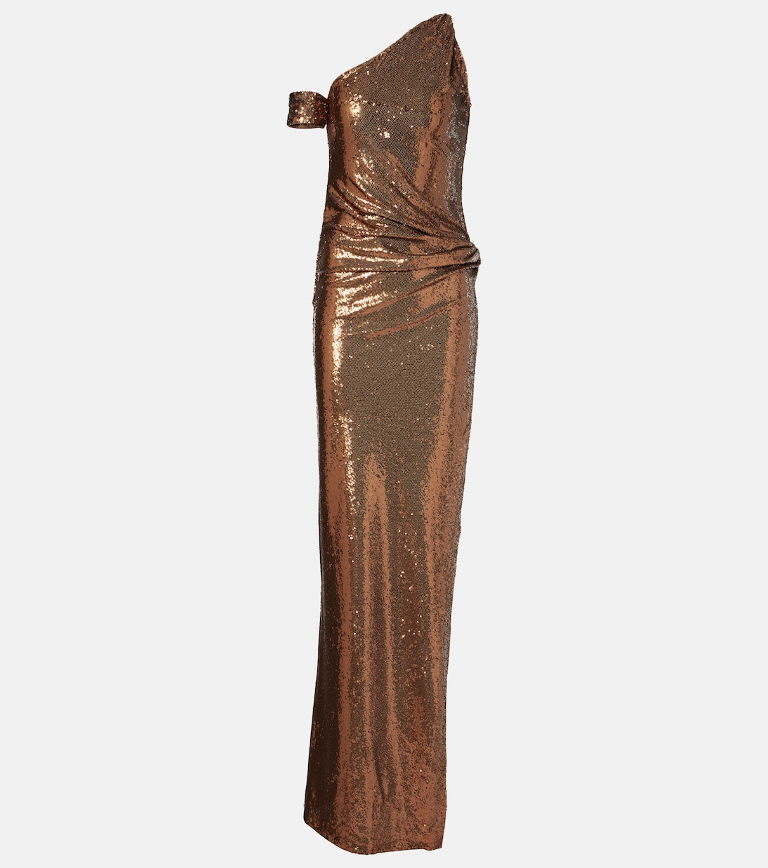 Lizette sequined one-shoulder gown | The New Arrivals Ilkyaz Ozel
