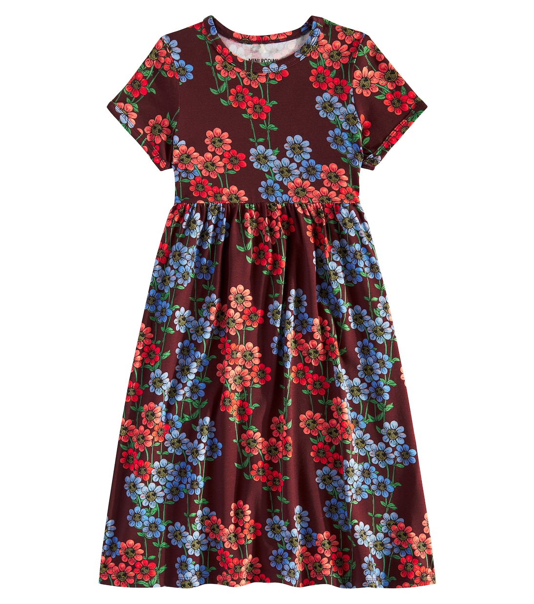 Abito Daisys in jersey con stampa | Mini Rodini