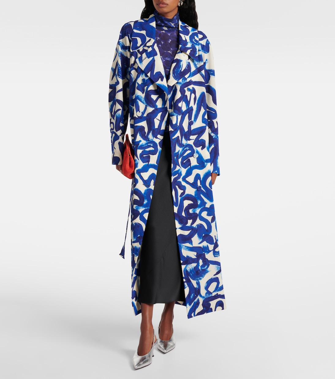 Manteau imprimé | Dries Van Noten