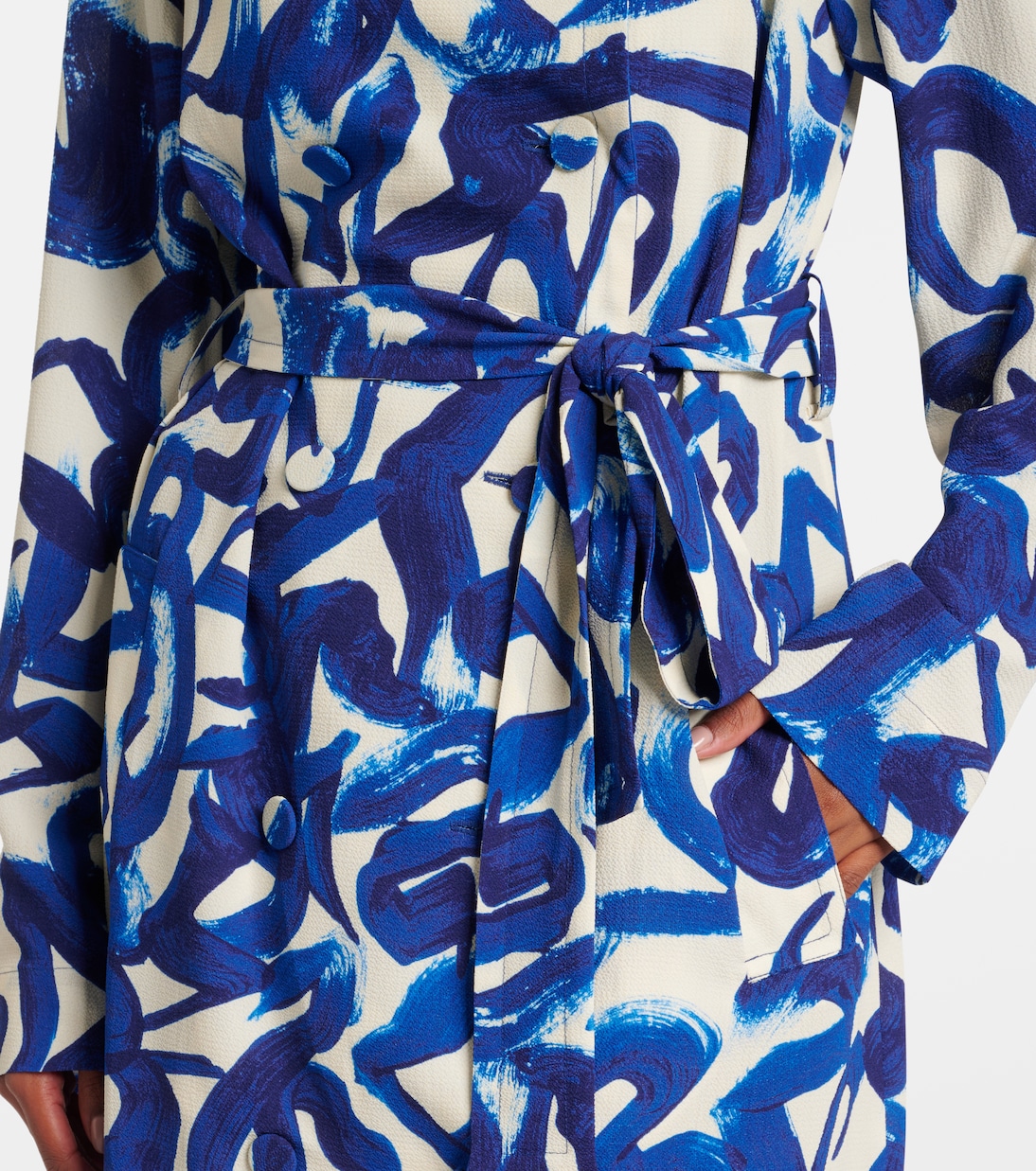 Manteau imprimé | Dries Van Noten
