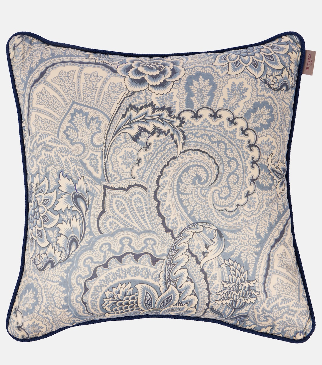 Bloom embroidered paisley cushion | Etro