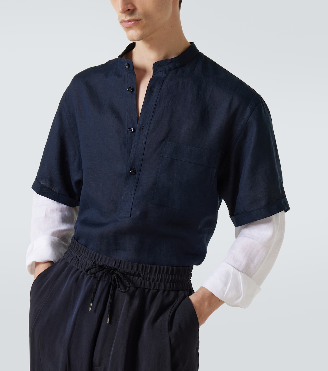 Camicia in lino | Giorgio Armani
