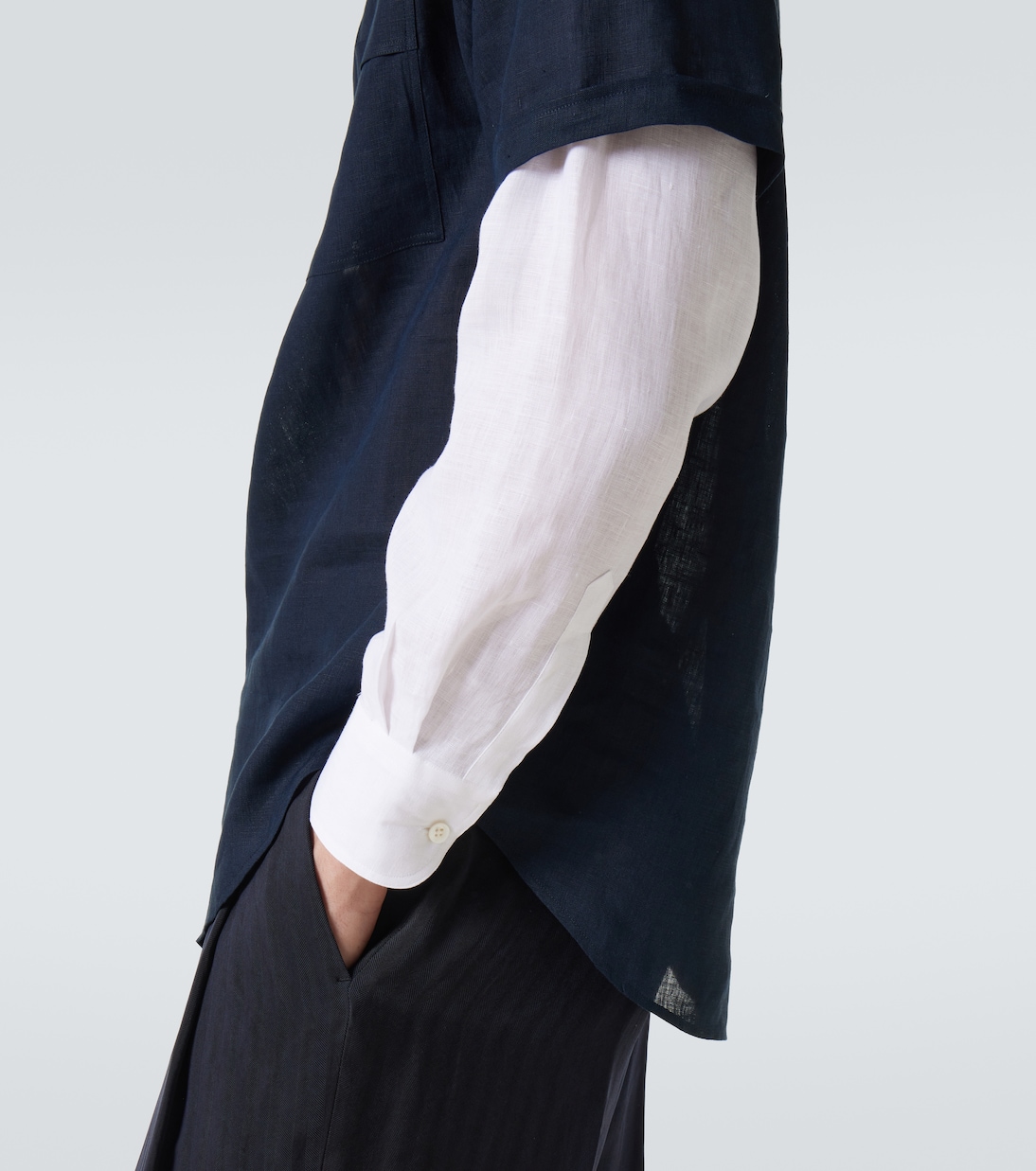 Camicia in lino | Giorgio Armani