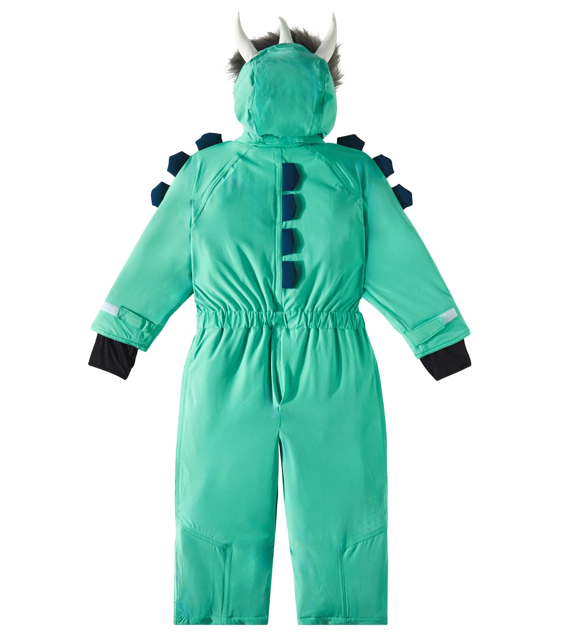 Spike The Dinosaur faux fur-trimmed snowsuit | Roarsome