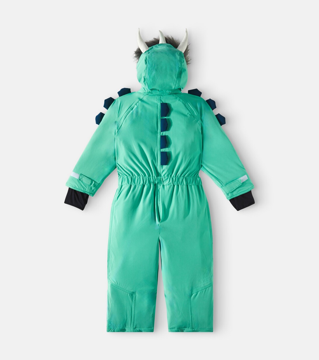 Combinaison Bébé Dinosaure Vert - Polaire Chaud Hiver - Capuche Et Queue - Taille 66-73cm à 100cm - Idéal Pyjama Et Sortie