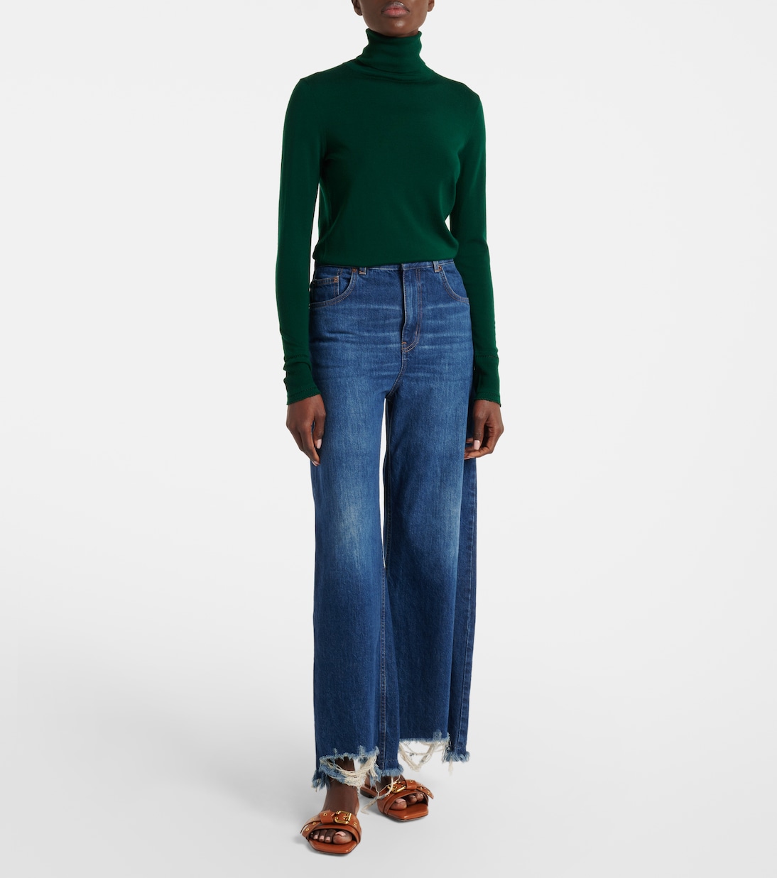 Pantoletten Mae aus Leder | Chloé