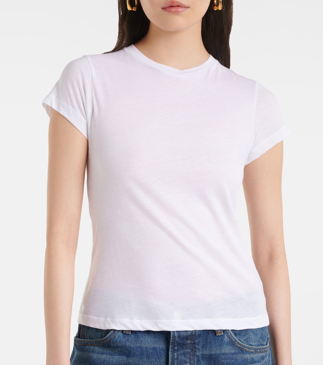 T-shirt in jersey di cotone | Aya Muse