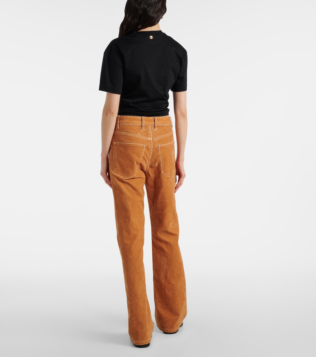 Jeans rectos de tiro alto | Rabanne