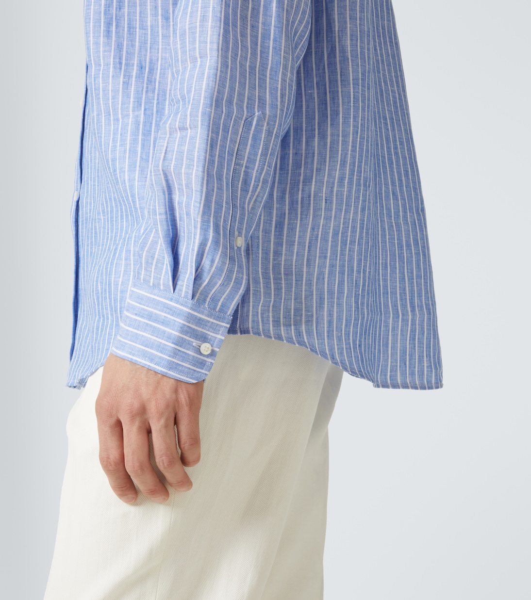 Camicia in lino a righe | Ralph Lauren Purple Label
