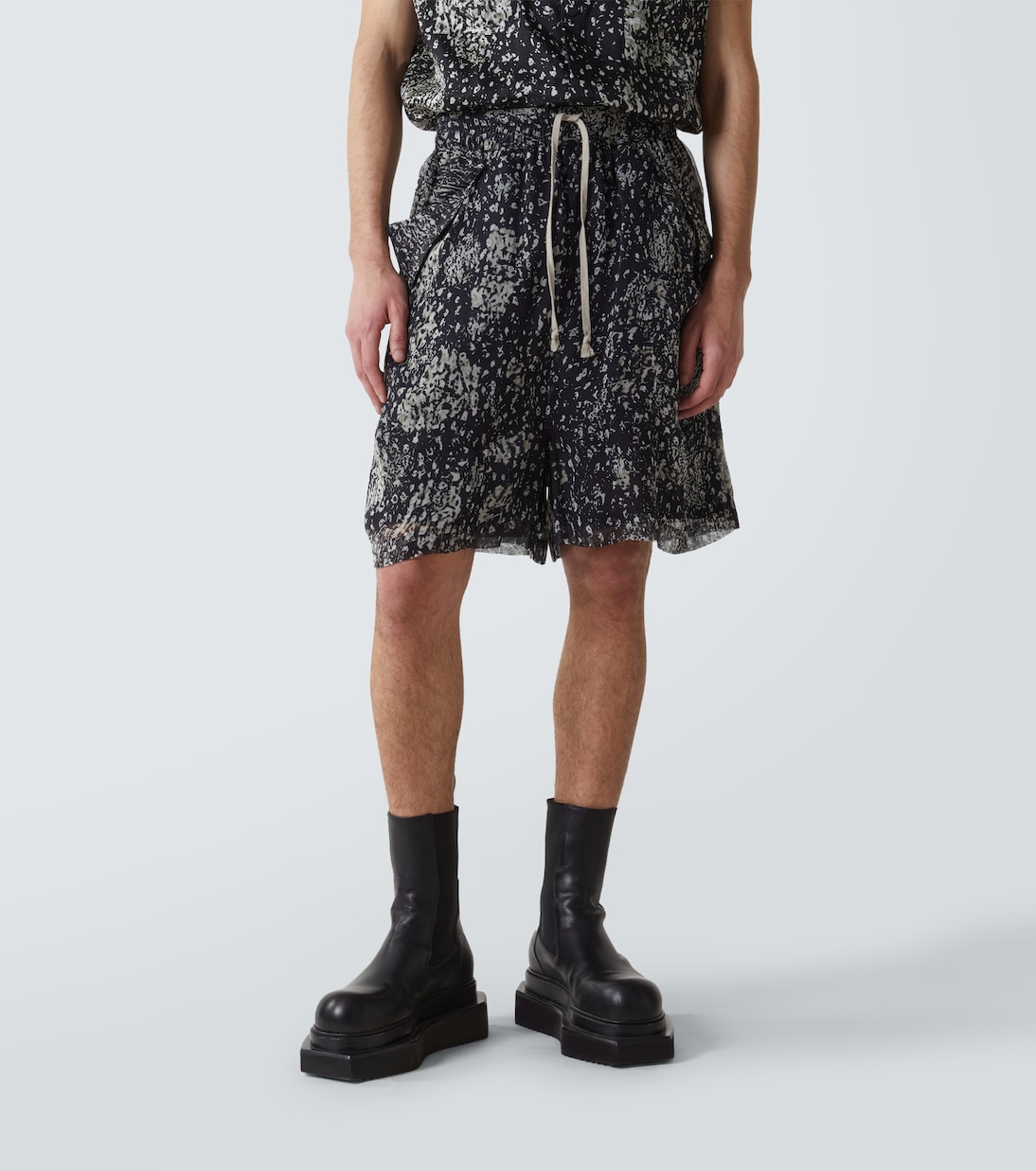 Shorts Lido aus Seide | Rick Owens