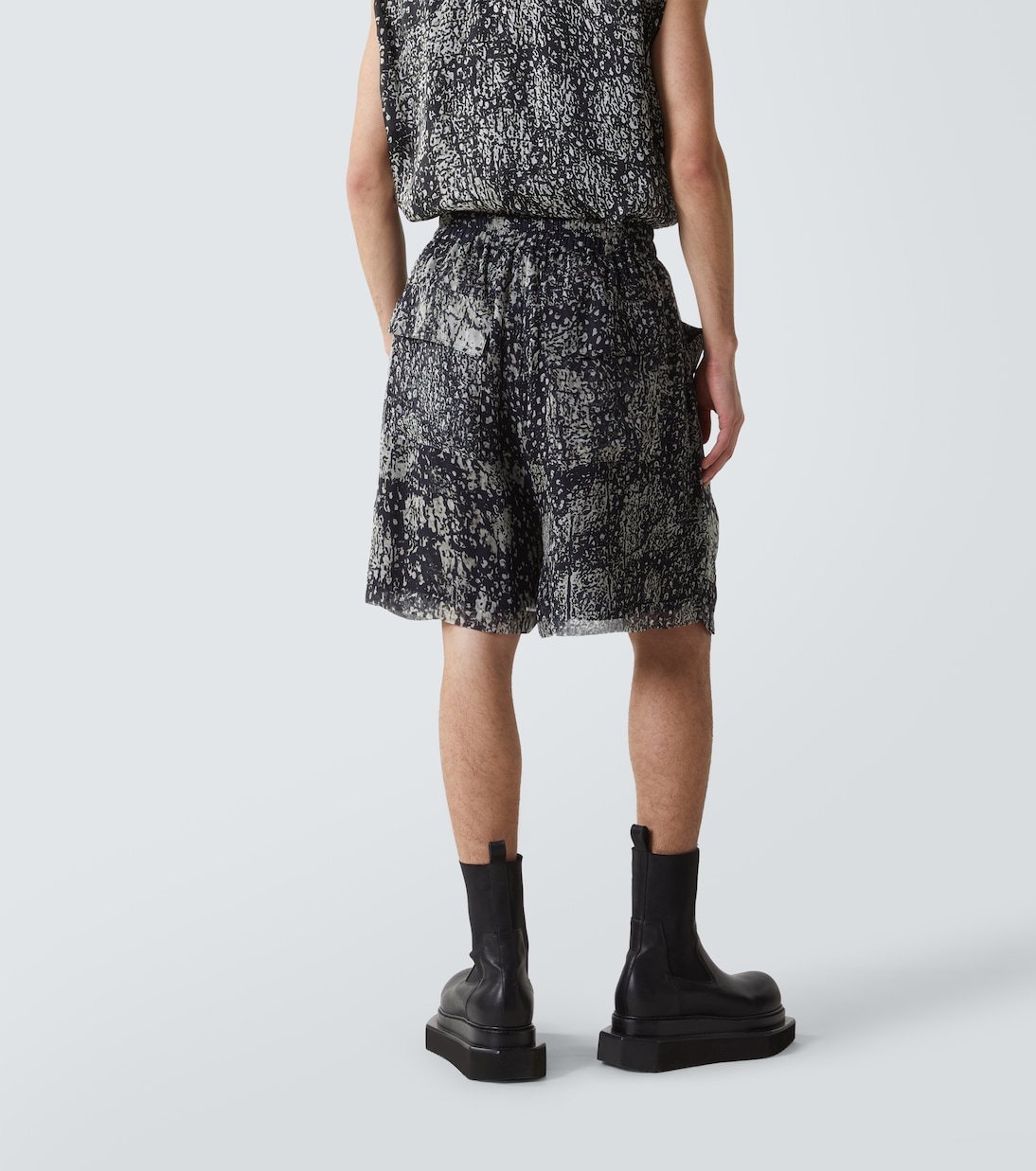 Shorts Lido aus Seide | Rick Owens