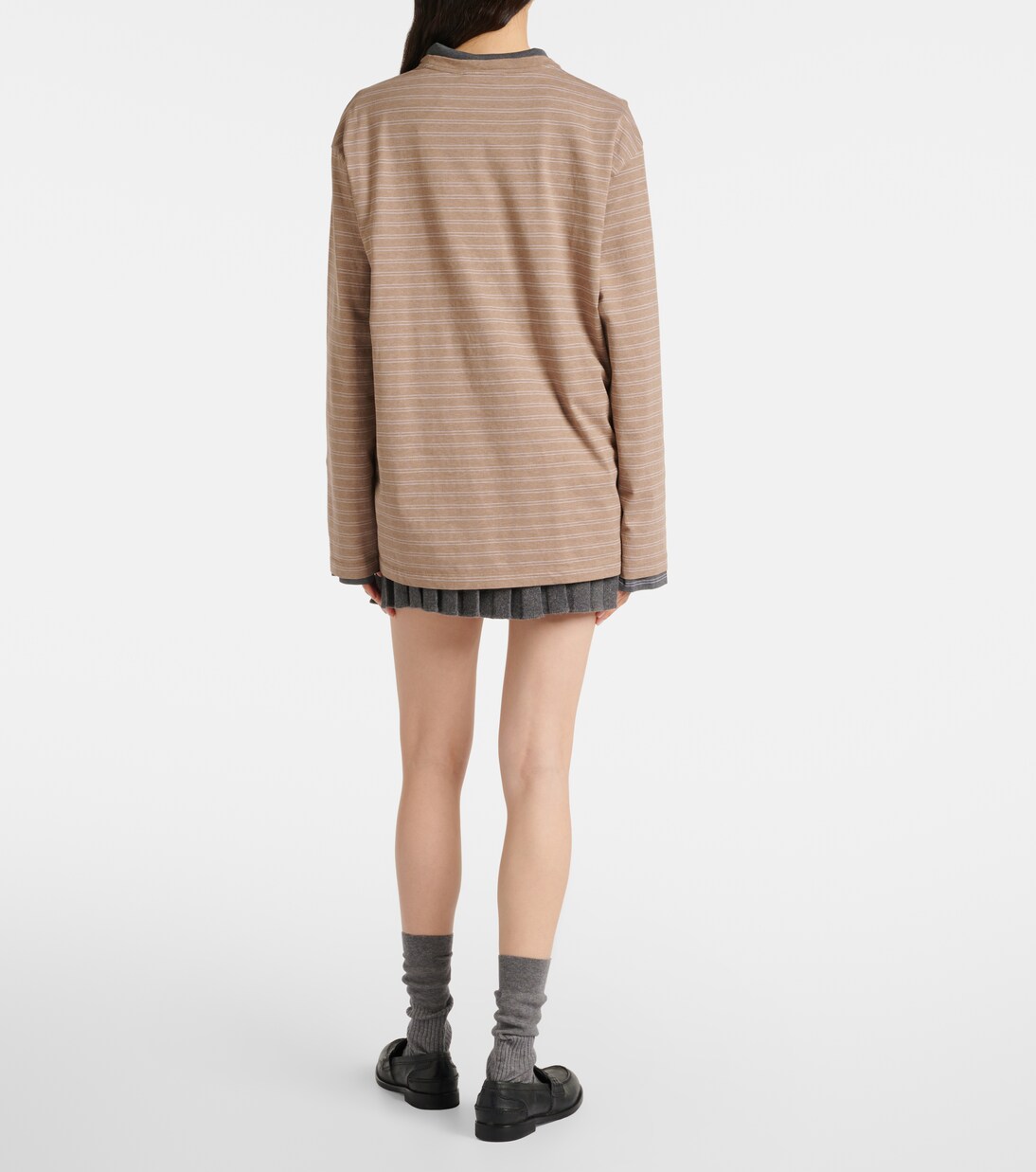 Top aus Baumwoll-Jersey | Miu Miu