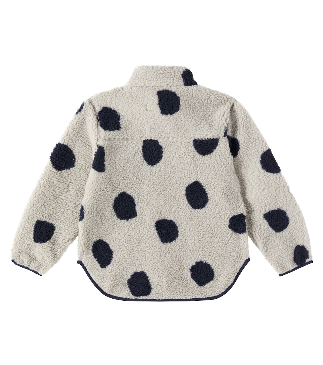Naom polka-dot fleece jacket | Liewood