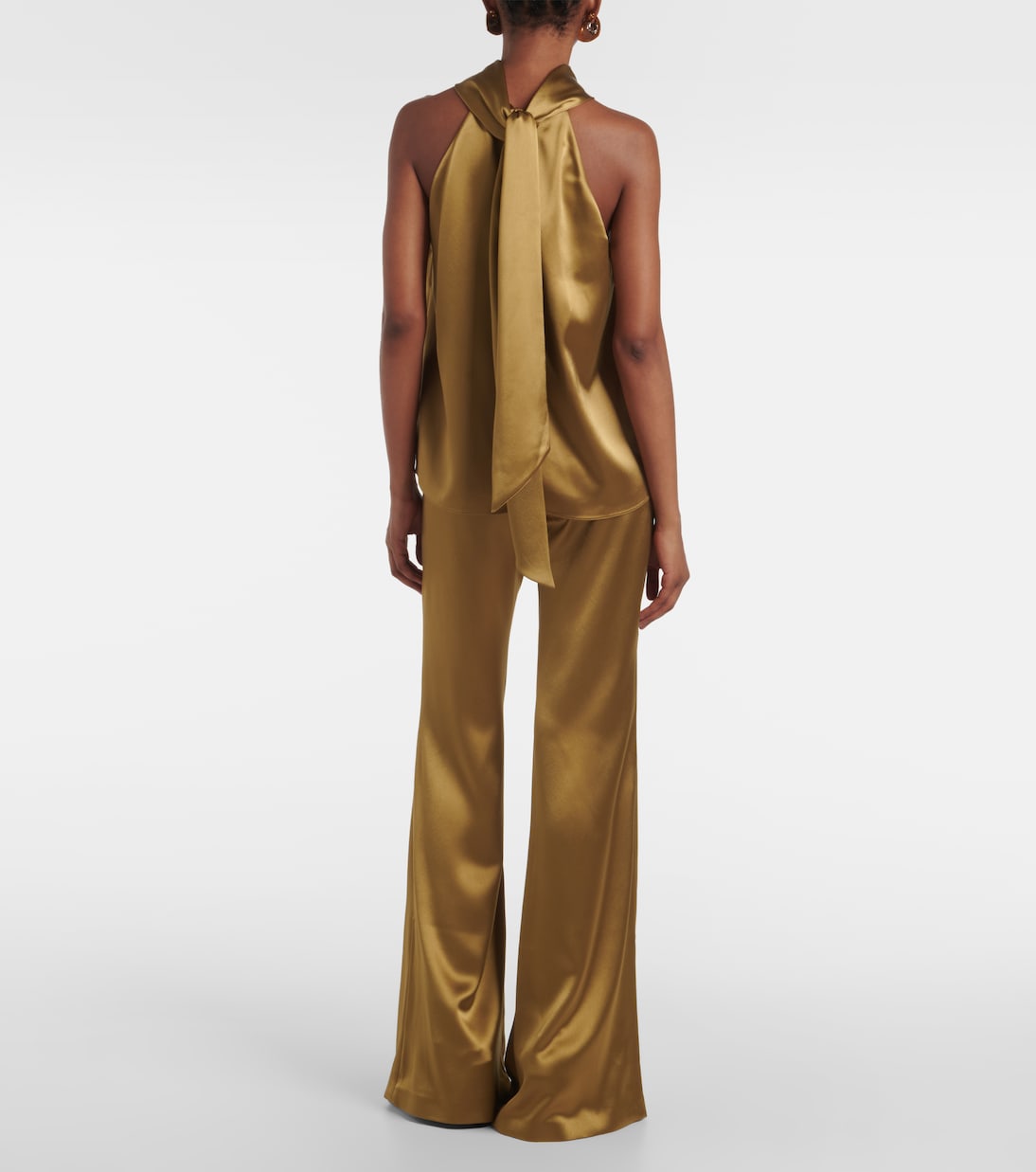 Top Sienna en satin | Galvan