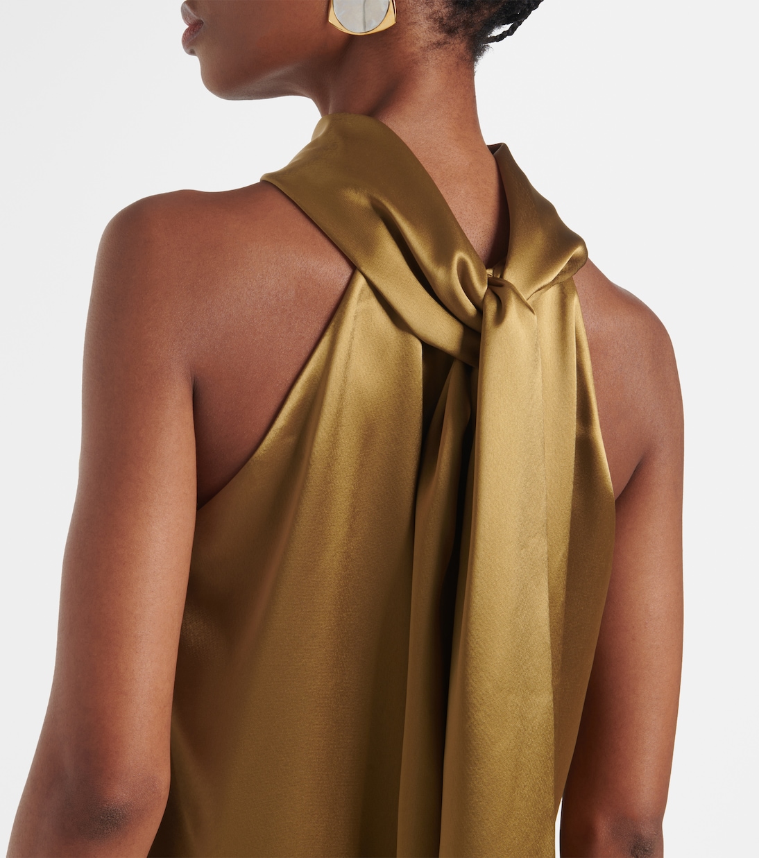 Top Sienna en satin | Galvan