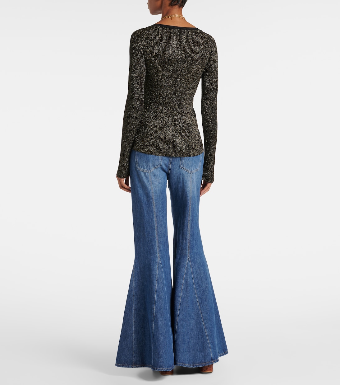 Henley-Hemd aus Lurex® | Chloé