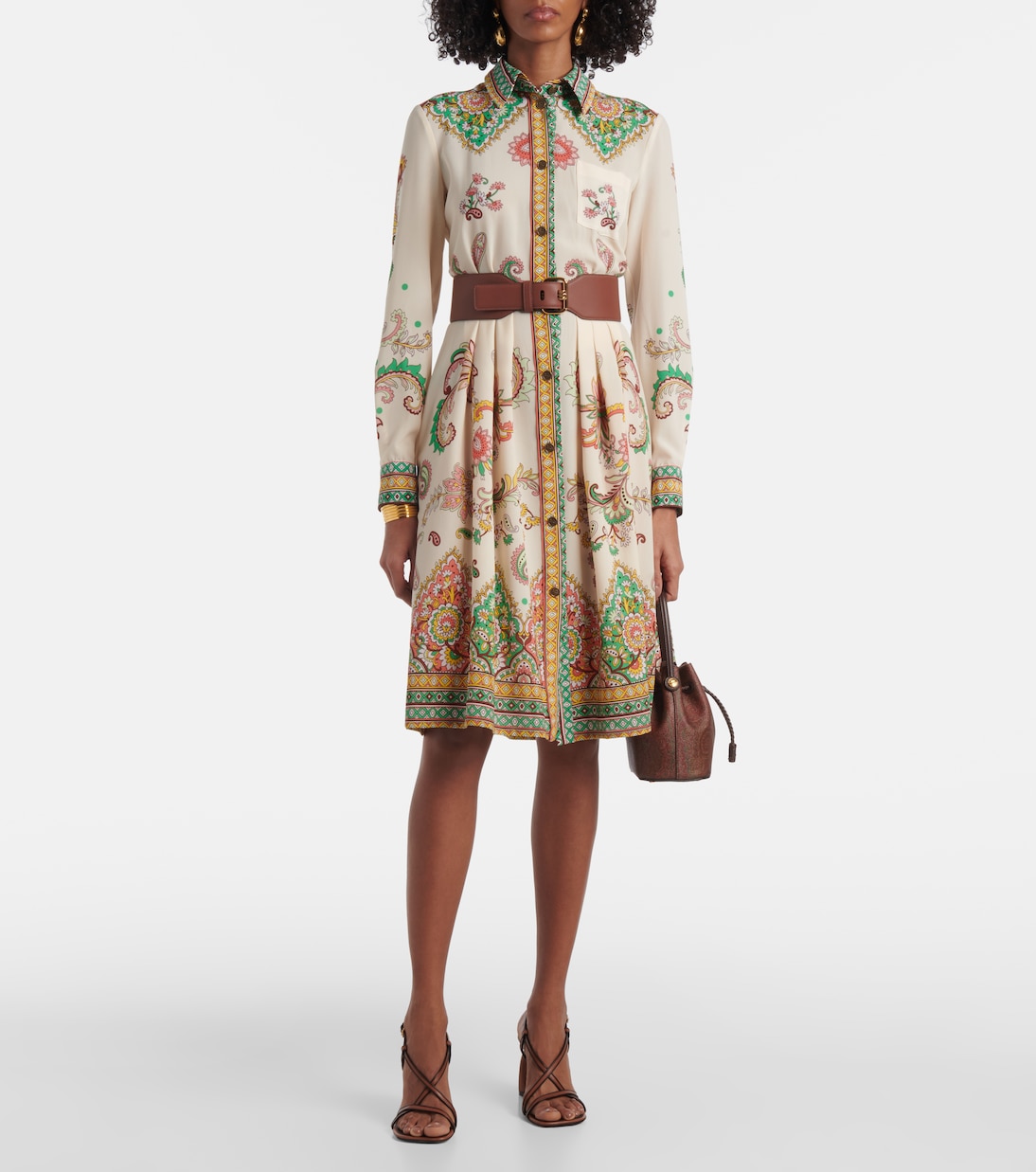 Vestido midi con paisley | Etro