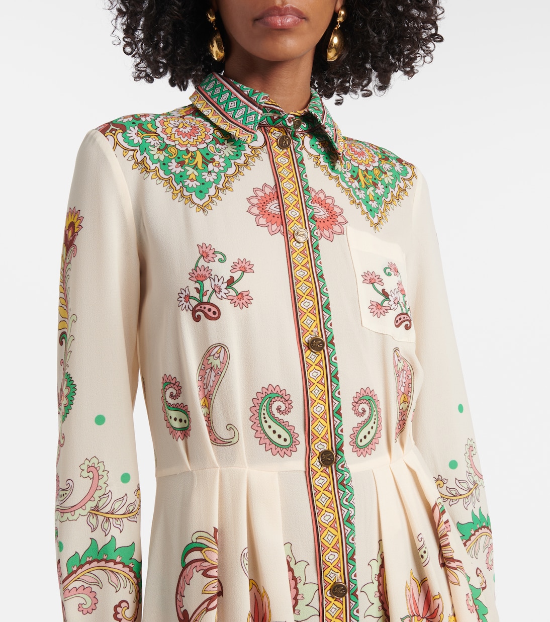 Vestido midi con paisley | Etro