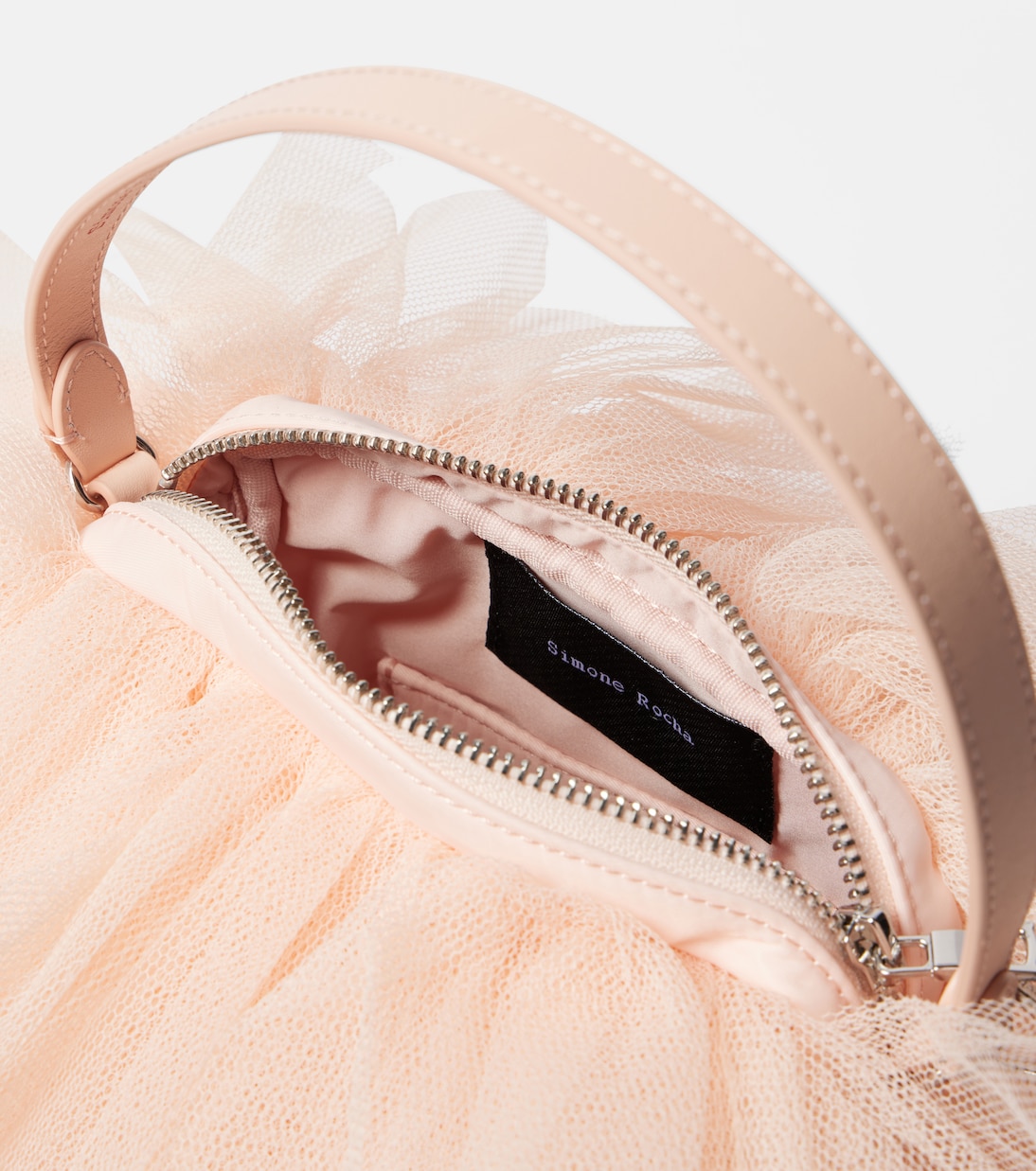 Schultertasche Frilly Tutu Mini aus Canvas | Simone Rocha