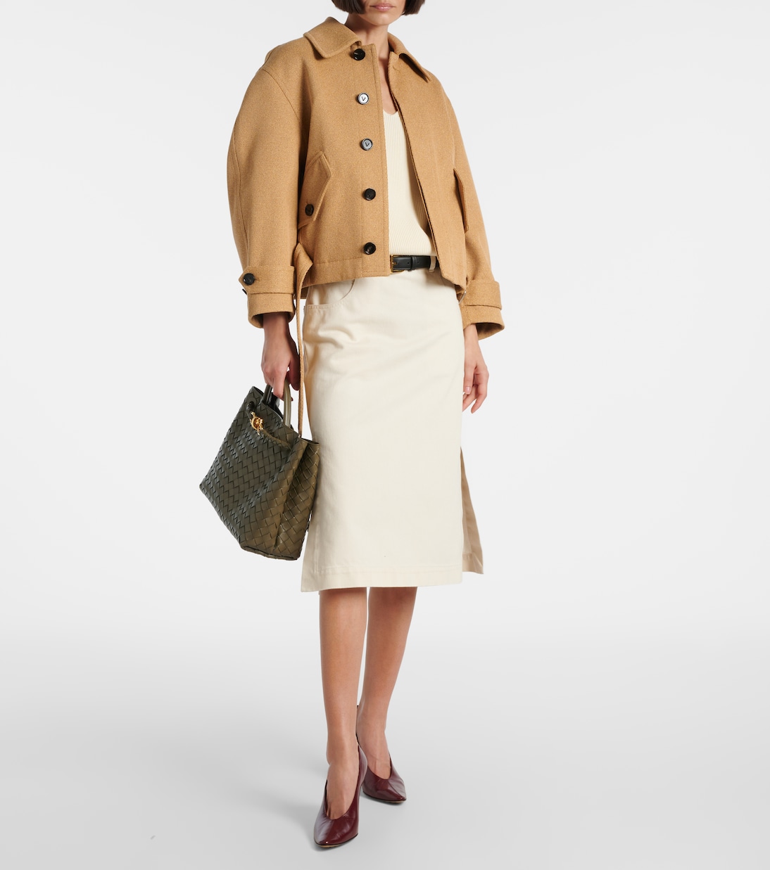 Bomber in misto cotone | Bottega Veneta
