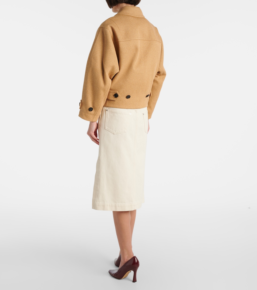 Bomber in misto cotone | Bottega Veneta