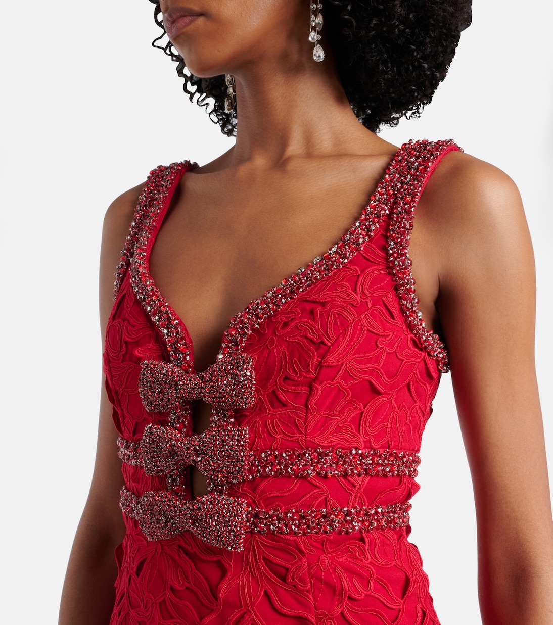 Verziertes Midikleid Kalina | Rebecca Vallance