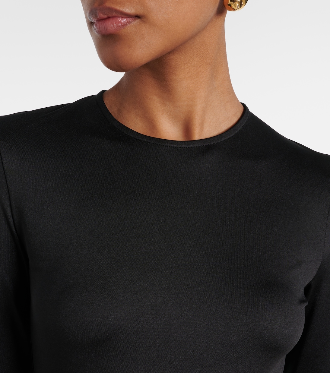 Gathered jersey gown | Victoria Beckham