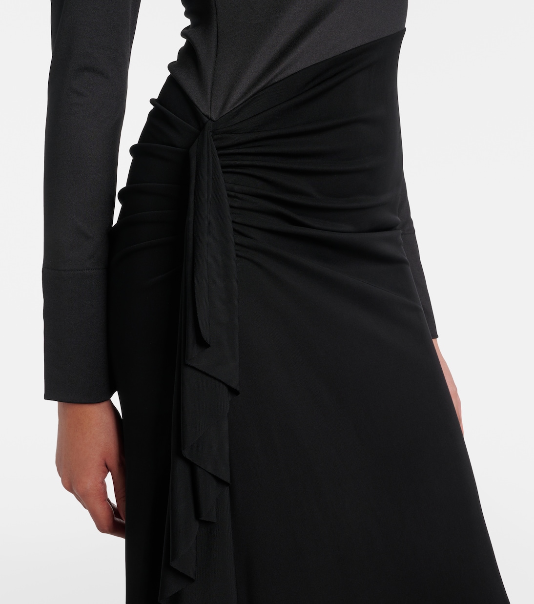 Gathered jersey gown | Victoria Beckham