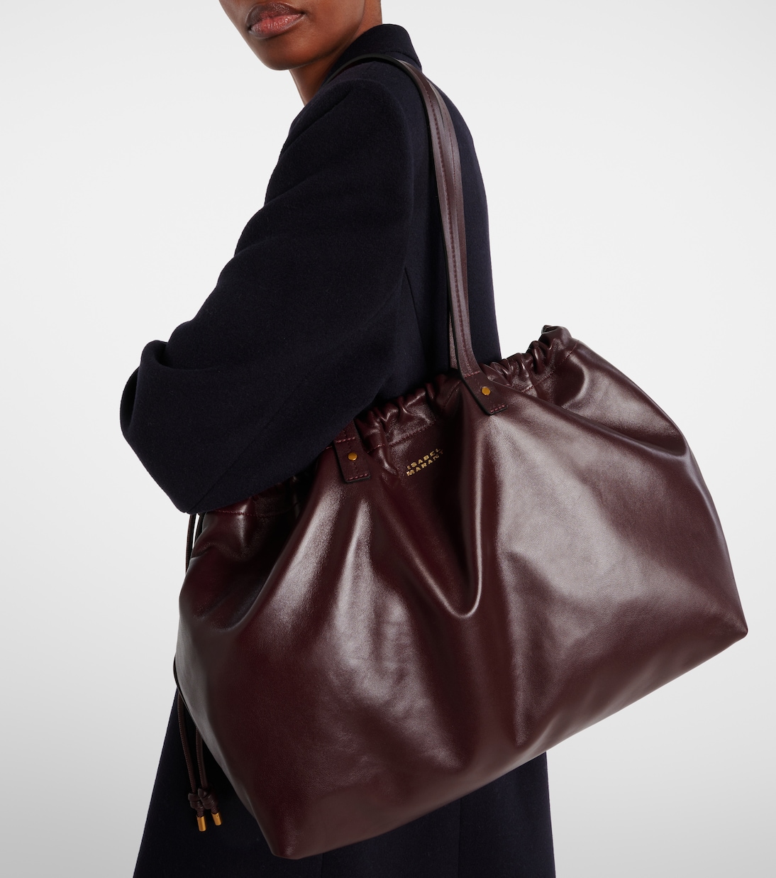 Silven Large leather shoulder bag | Isabel Marant
