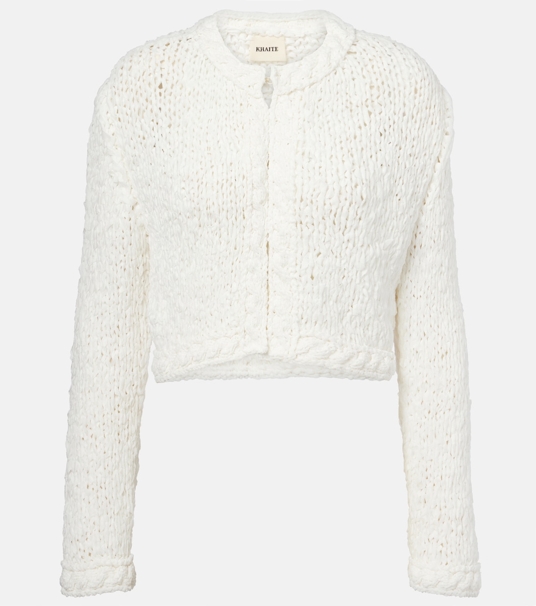 Genevieve open-knit cardigan | Khaite