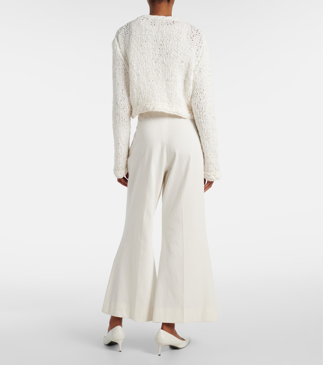 Genevieve open-knit cardigan | Khaite