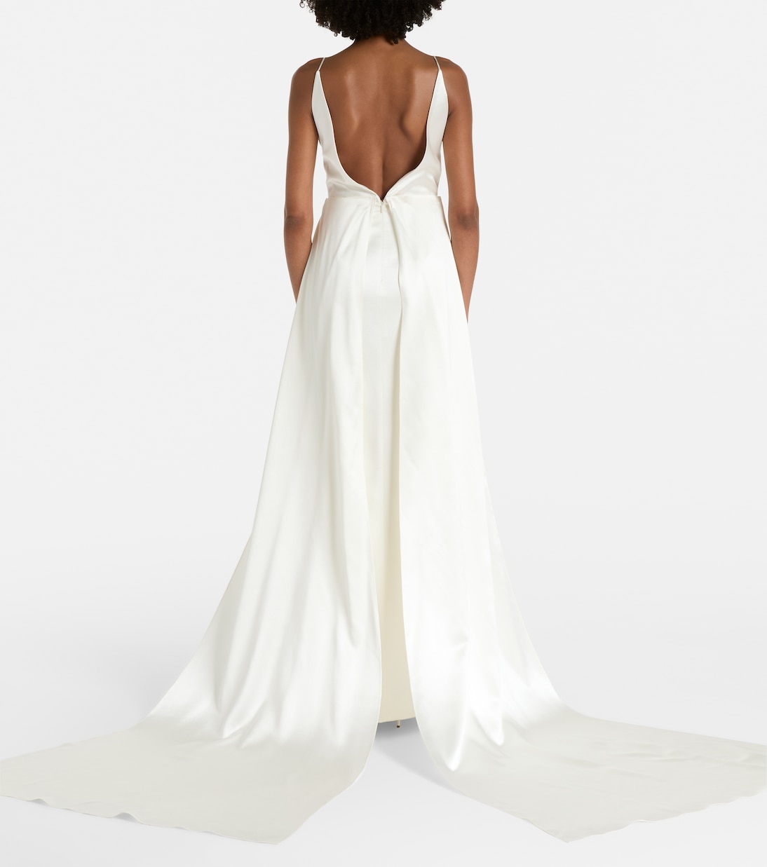 Vestido de novia Emerson de seda y lana | Danielle Frankel