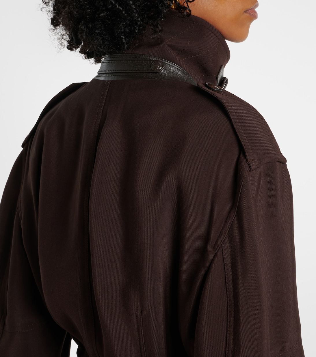 Feldjacke mit Leder | Tom Ford