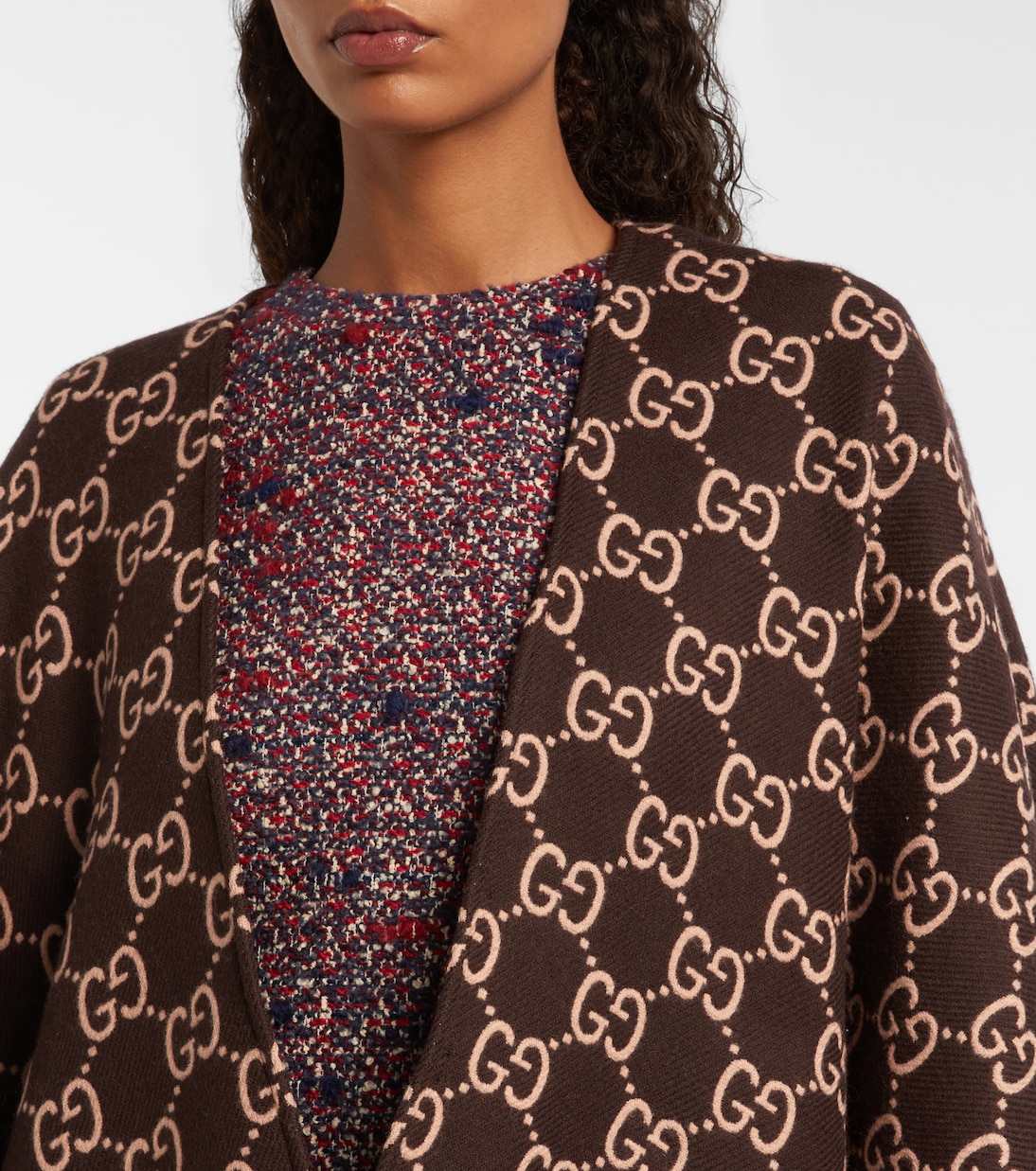 Wool poncho | Gucci