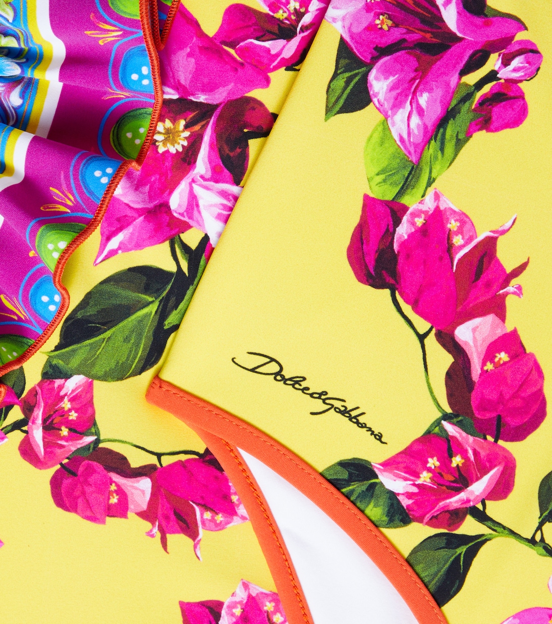 Costume intero Taormina con stampa floreale | Dolce&Gabbana Kids