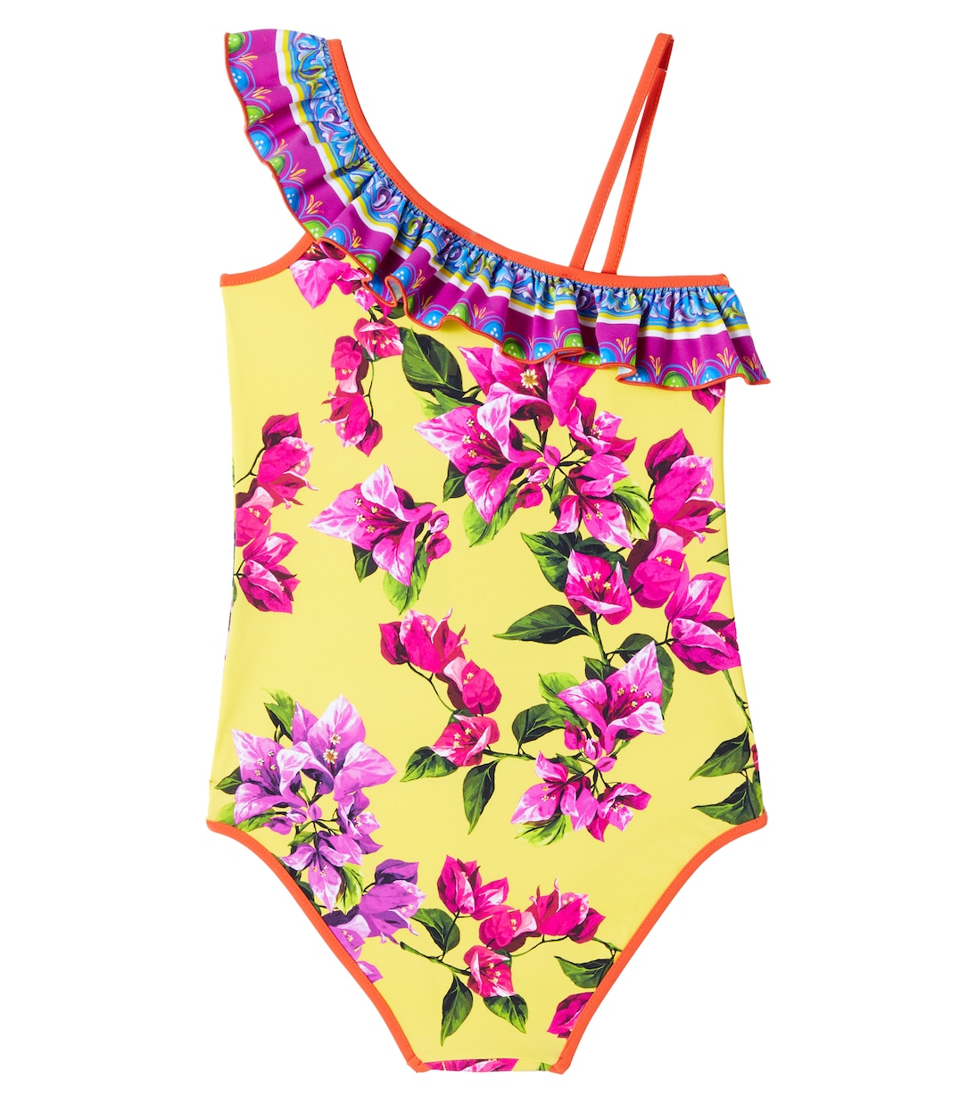 Costume intero Taormina con stampa floreale | Dolce&Gabbana Kids