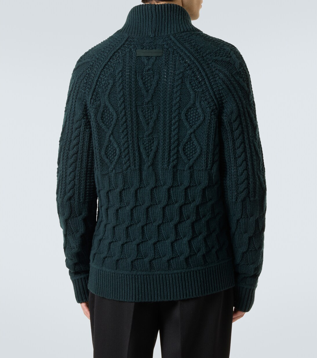 Cárdigan trenzado de cachemir | Zegna