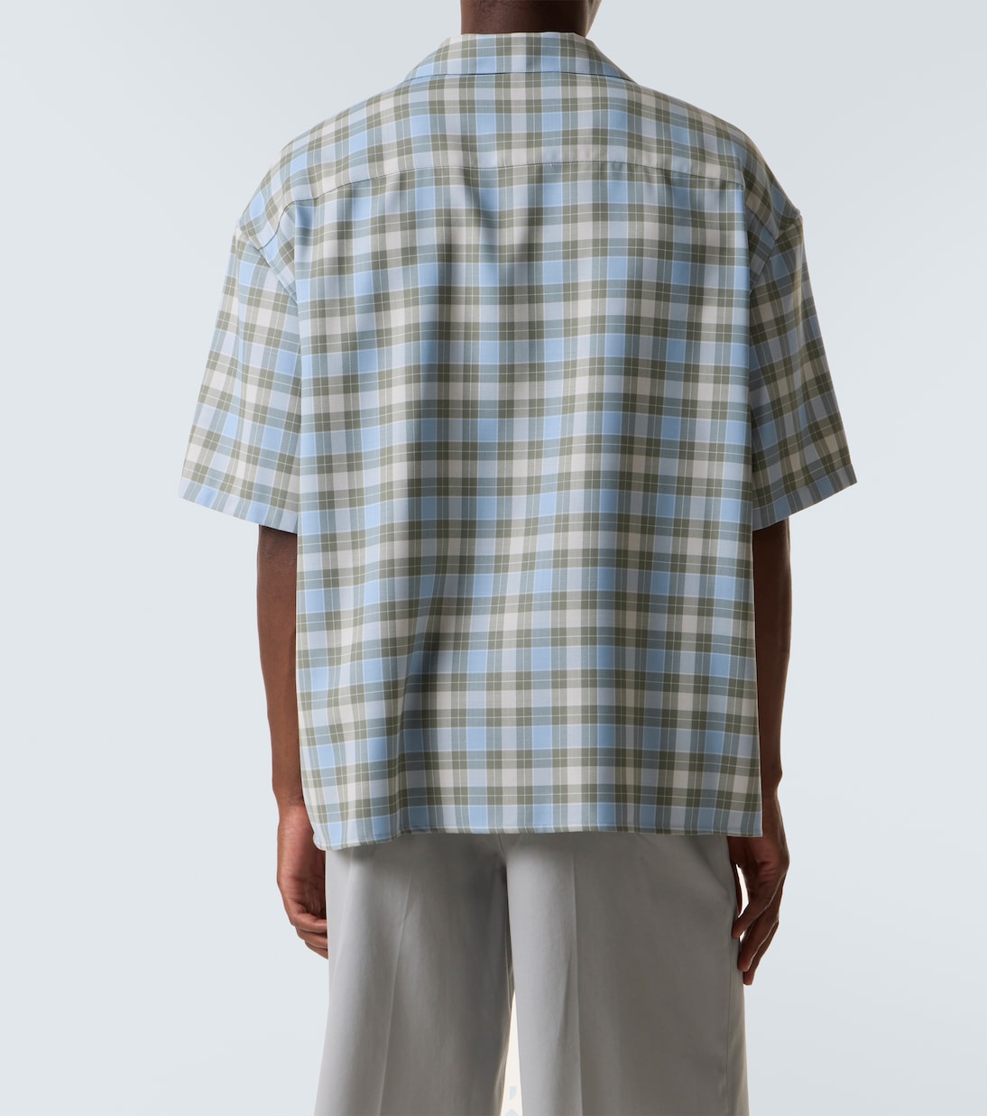 Camisa a cuadros con anagrama | Loewe