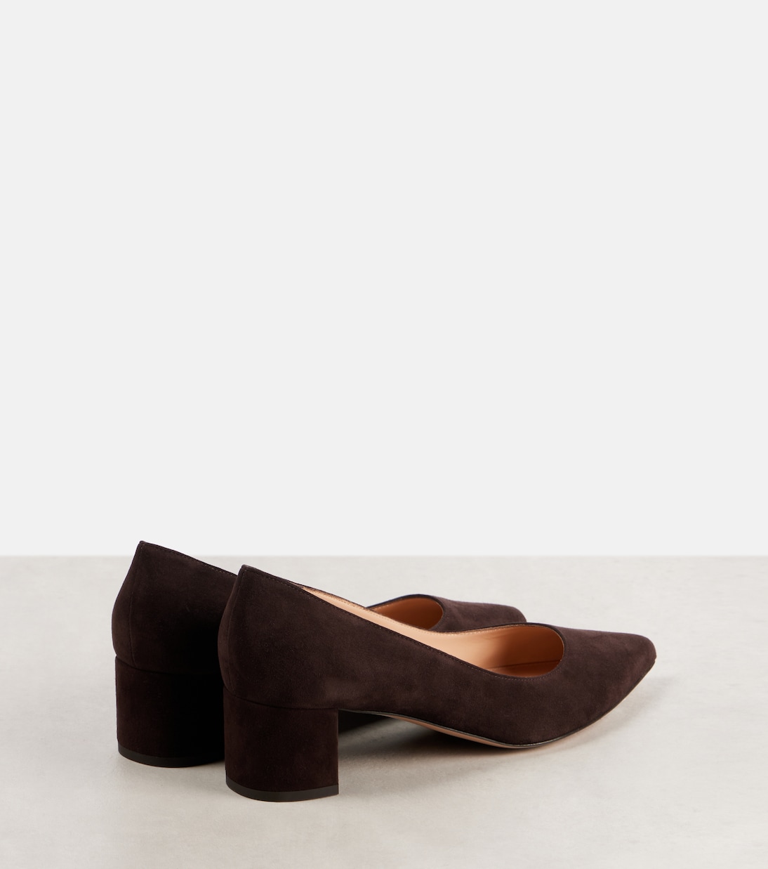 Escarpins Piper 45 en daim | Gianvito Rossi