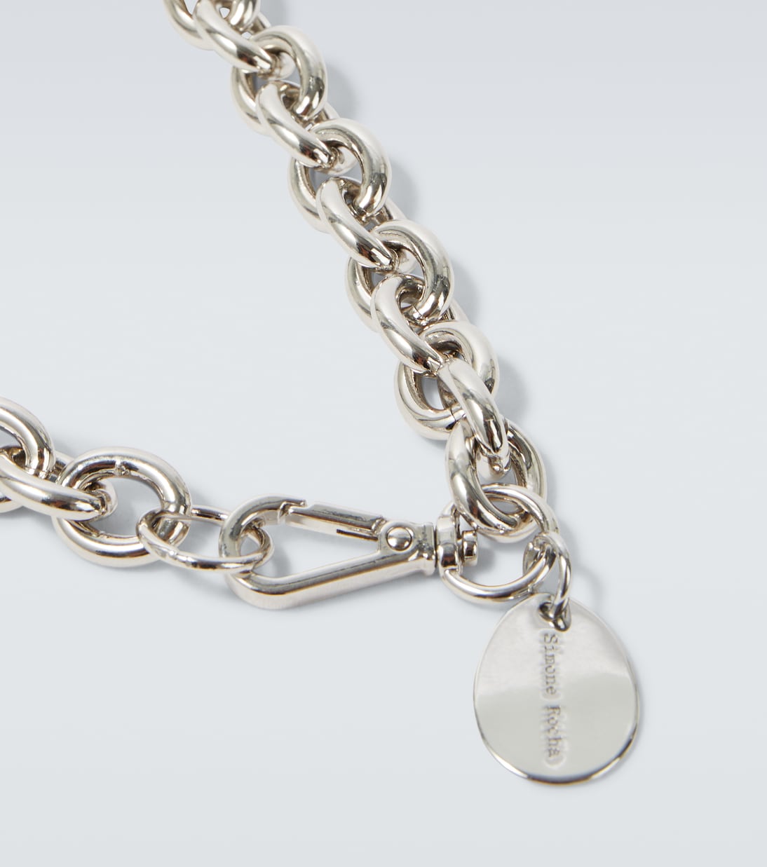Faux pearl-embellished chain necklace | Simone Rocha