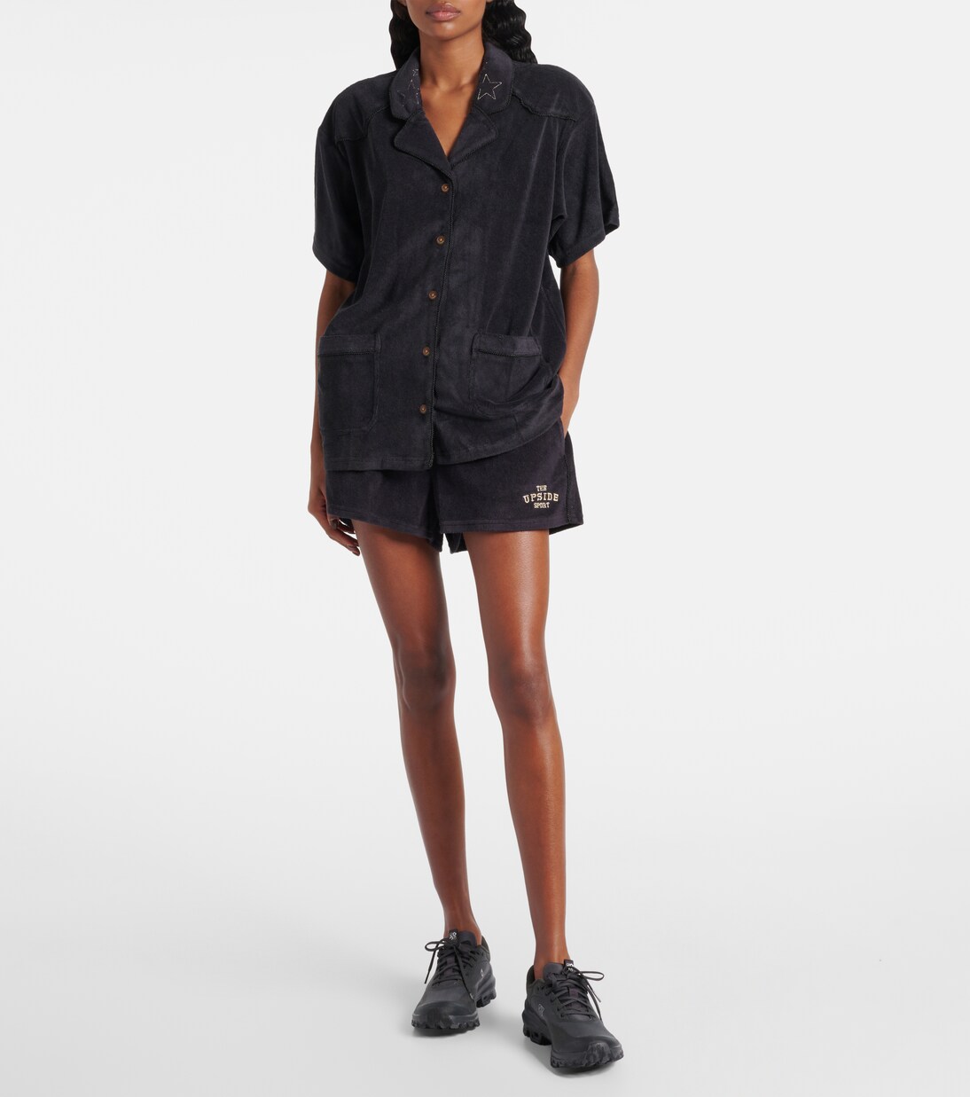 Chemise Saddle Up en coton mélangé | The Upside