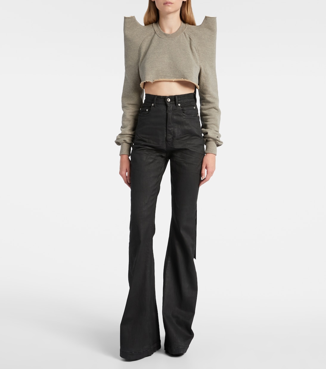 Bolan high-rise bootcut jeans | Rick Owens