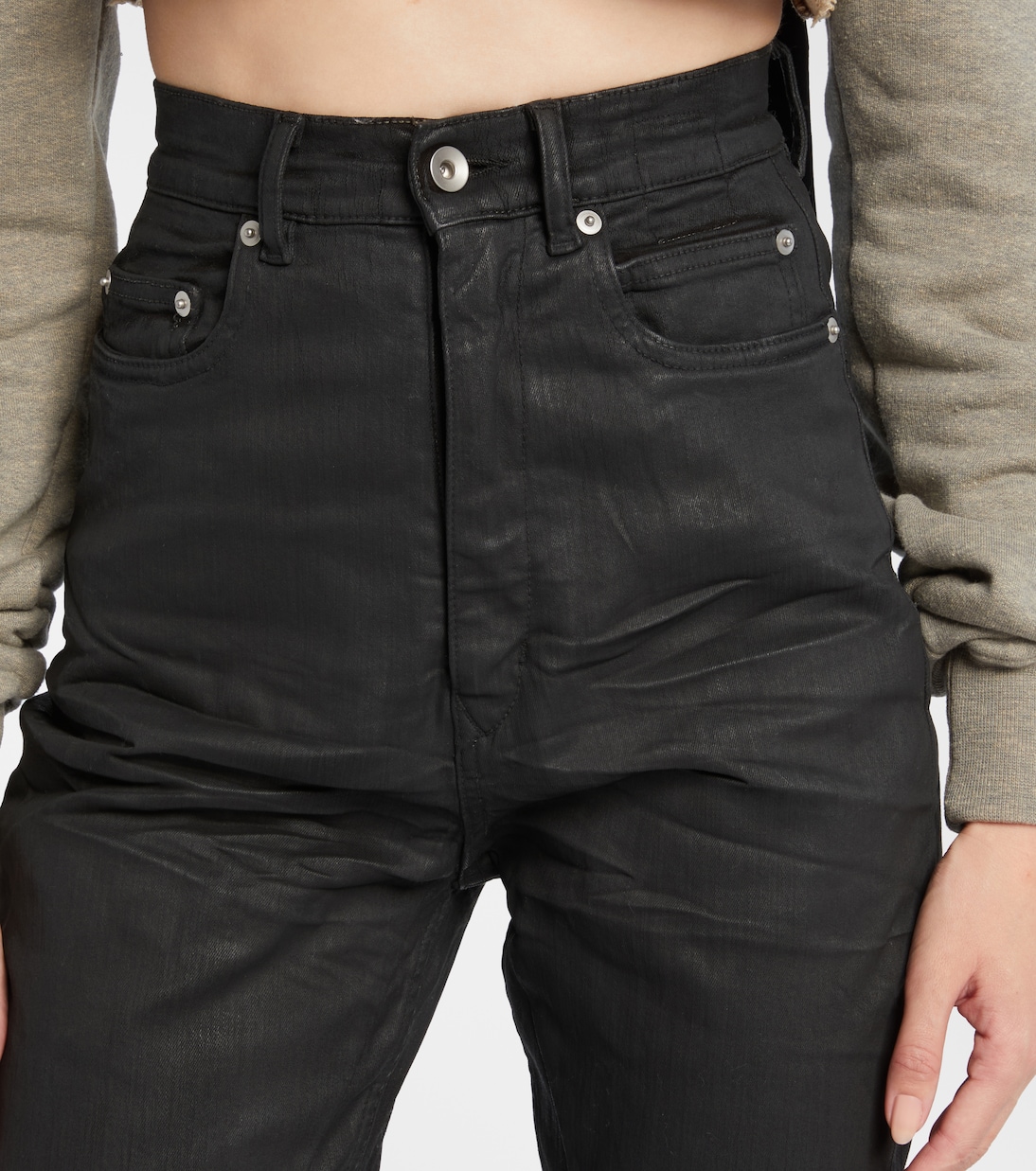 Bolan high-rise bootcut jeans | Rick Owens