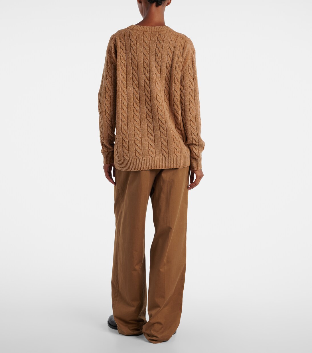 Lido cable-knit wool sweater | The Row