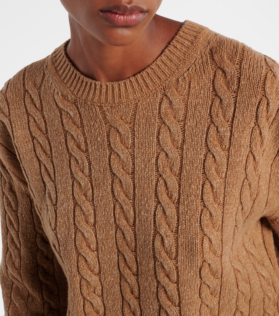 Lido cable-knit wool sweater | The Row