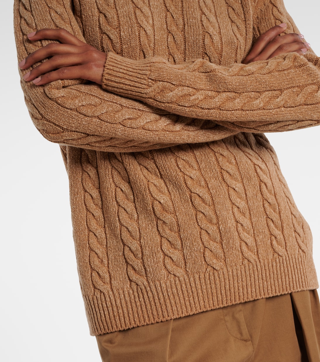 Lido cable-knit wool sweater | The Row
