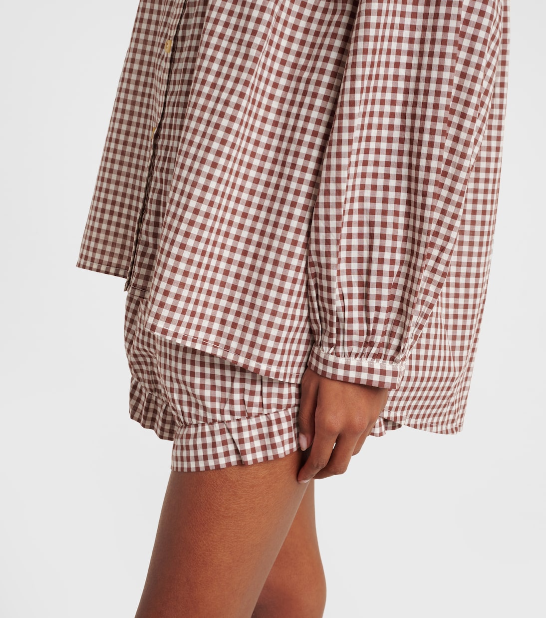 Mira gingham cotton shirt | Posse