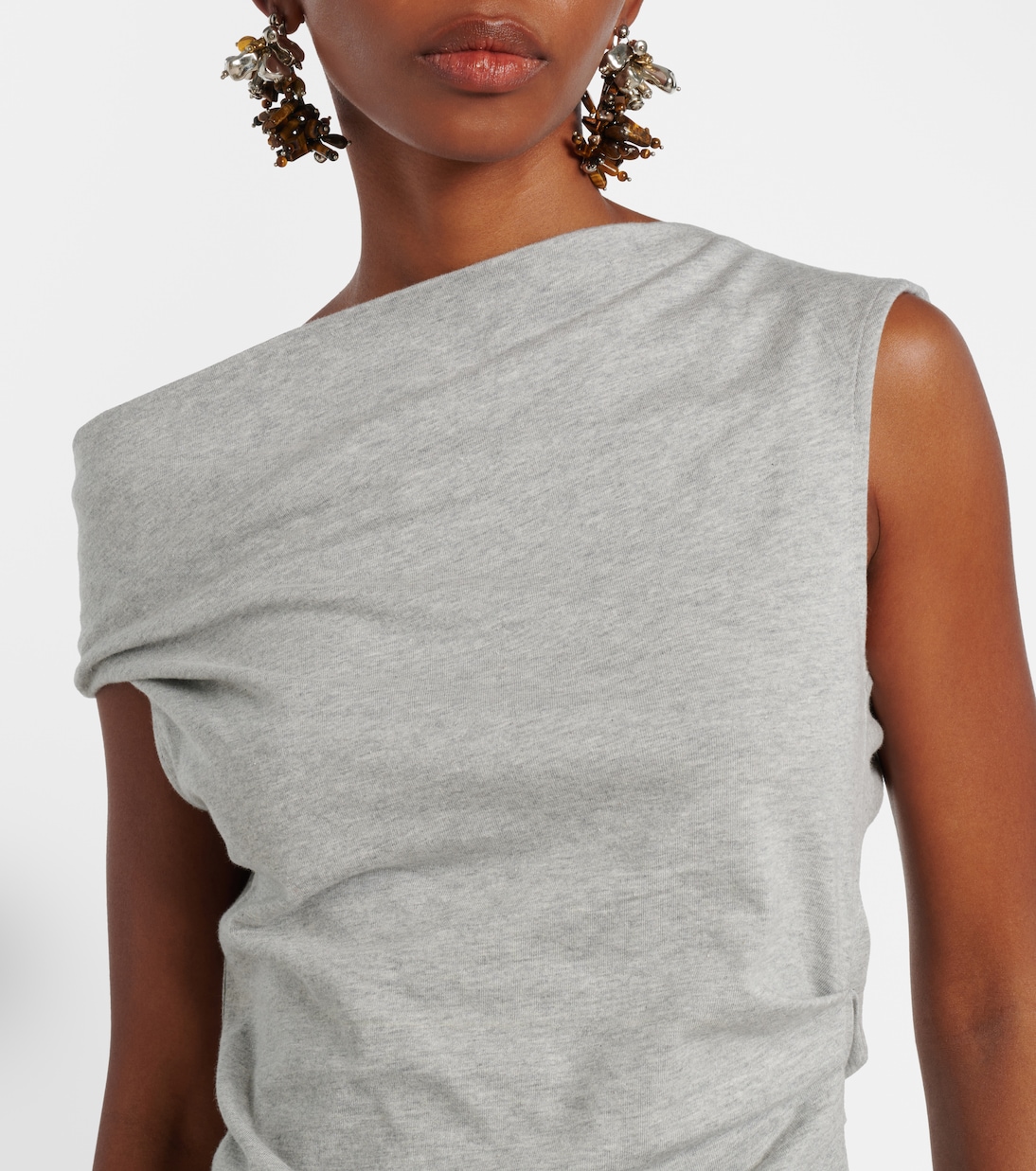 Top aus Baumwoll-Jersey | Dries Van Noten
