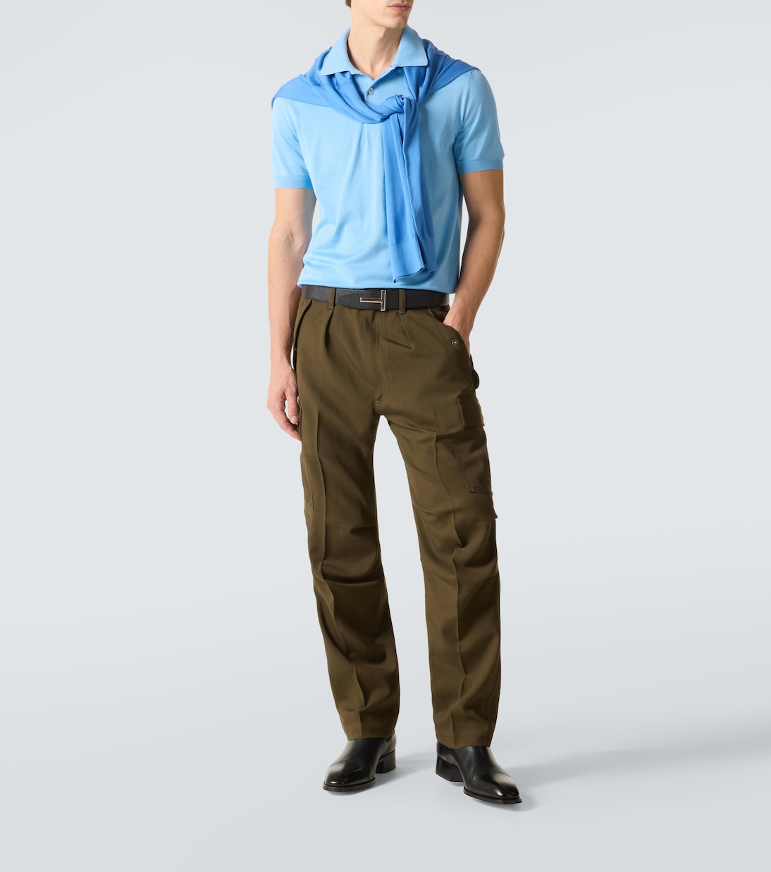 Polohemd aus Baumwolle | Tom Ford