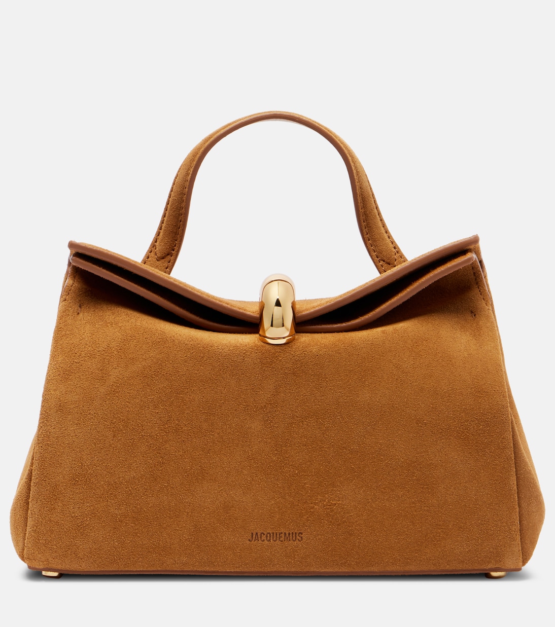 Valerie Small suede top-handle bag | Jacquemus